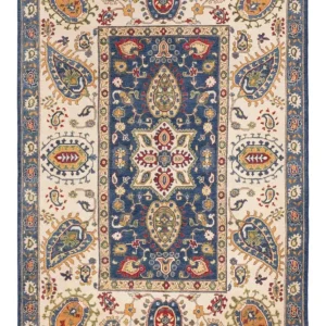 Ziegler Teppe - Kazak - 249 x 162 cm - blå