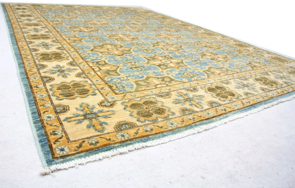 Ziegler Teppe - Kazak - 255 x 183 cm - blå