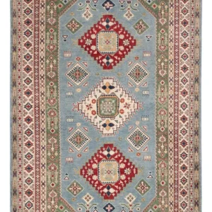 Ziegler Teppe - Kazak - 291 x 195 cm - lyseblå