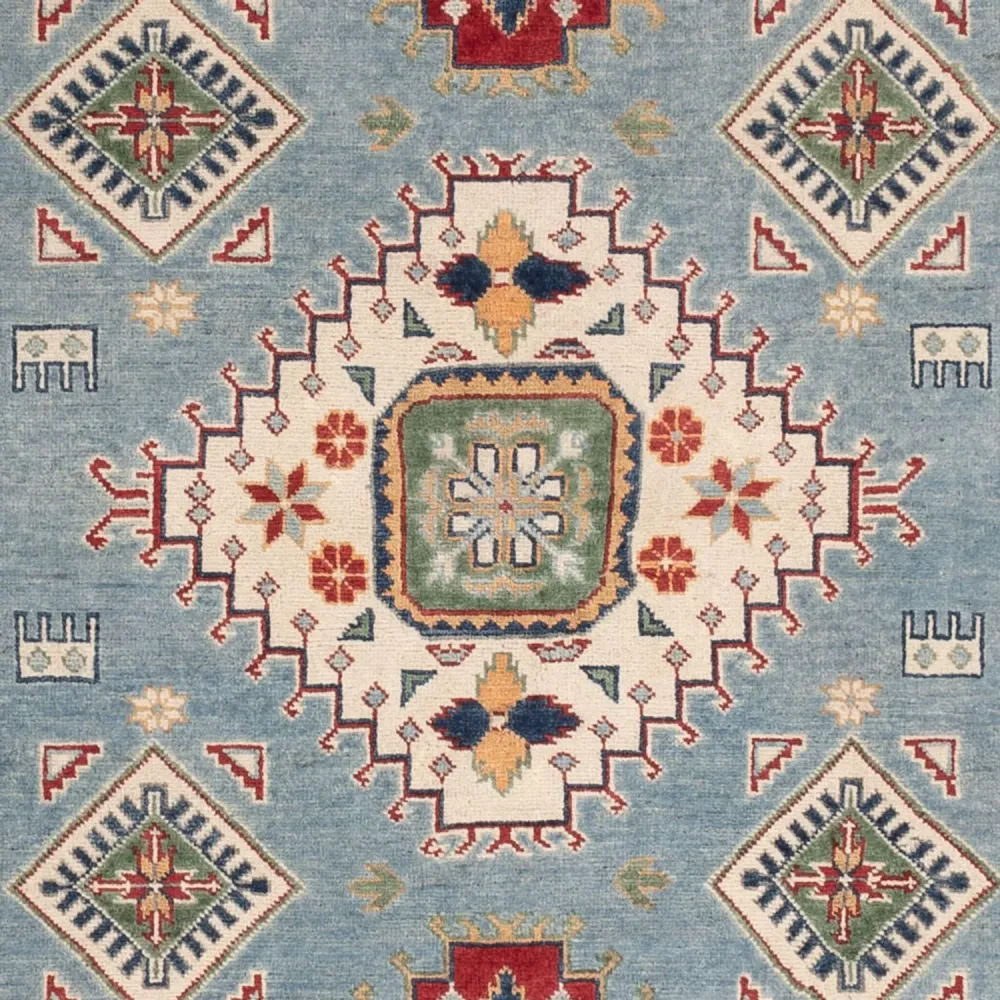 Ziegler Teppe - Kazak - 291 x 195 cm - lyseblå