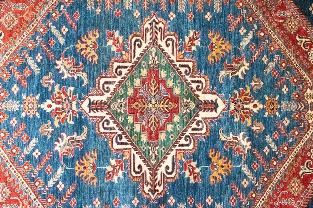 Ziegler Teppe - Kazak - 292 x 206 cm - blå