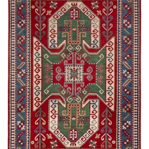 Ziegler Teppe - Kazak - 293 x 200 cm - grønn