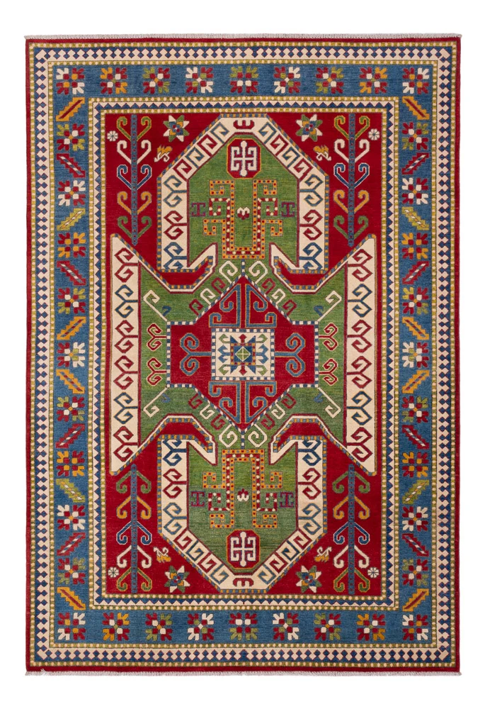 Ziegler Teppe - Kazak - 297 x 202 cm - grønn