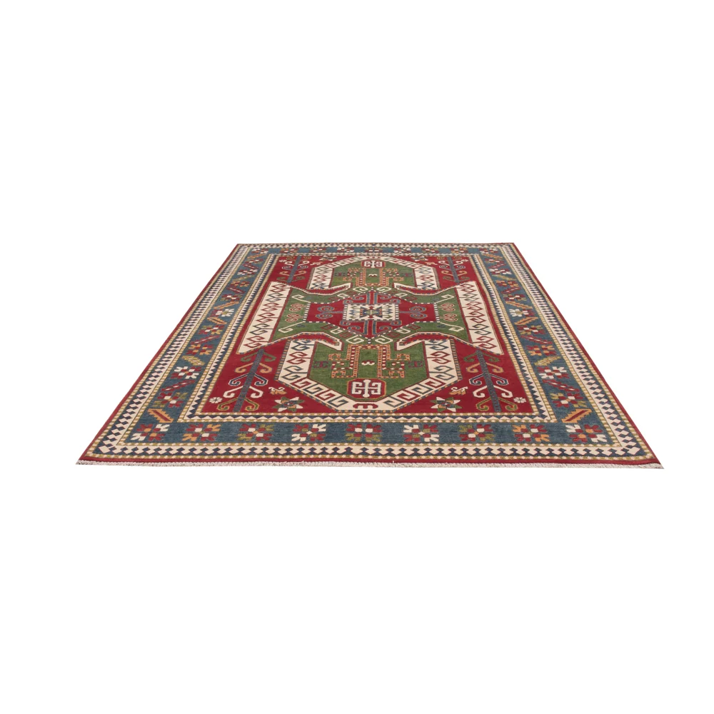 Ziegler Teppe - Kazak - 297 x 202 cm - grønn