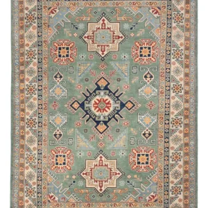 Ziegler Teppe - Kazak - 297 x 211 cm - grønn