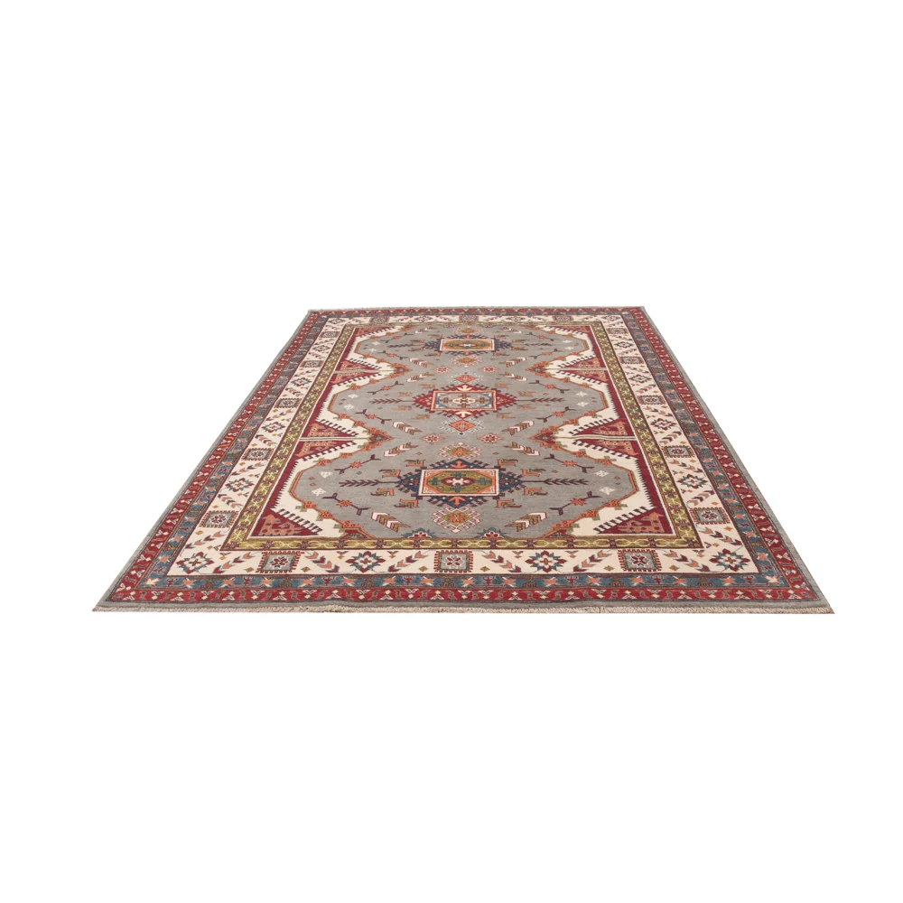 Ziegler Teppe - Kazak - 298 x 200 cm - lyseblå