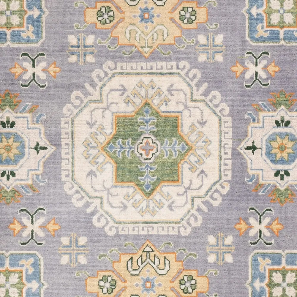 Ziegler Teppe - Kazak - 299 x 203 cm - havblå