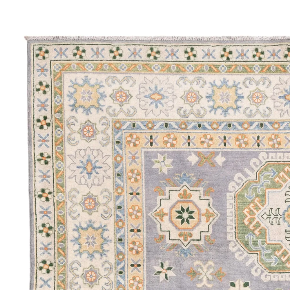Ziegler Teppe - Kazak - 299 x 203 cm - havblå