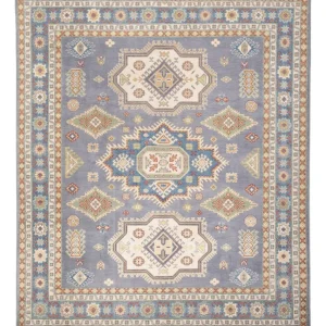Ziegler Teppe - Kazak - 299 x 244 cm - havblå