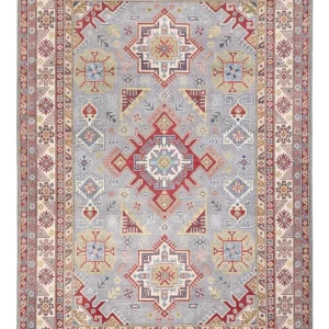 Ziegler Teppe - Kazak - 301 x 201 cm - lyseblå
