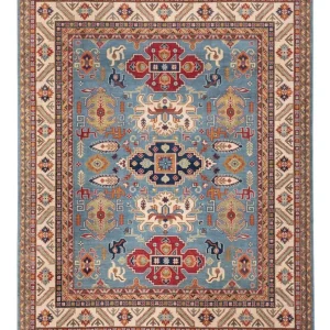 Ziegler Teppe - Kazak - 301 x 243 cm - blå