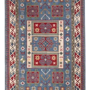 Ziegler Teppe - Kazak - 302 x 197 cm - blå