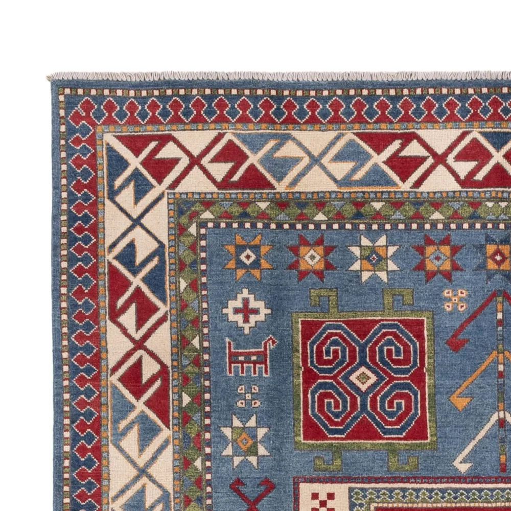 Ziegler Teppe - Kazak - 302 x 197 cm - blå