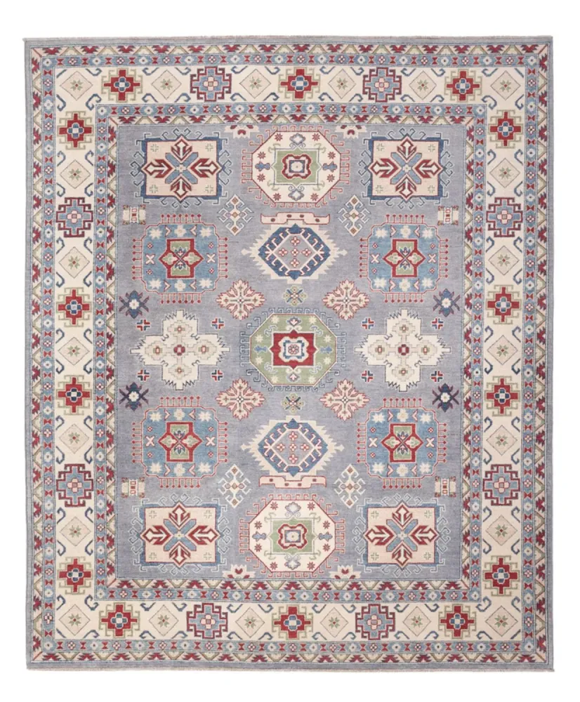 Ziegler Teppe - Kazak - 302 x 246 cm - havblå