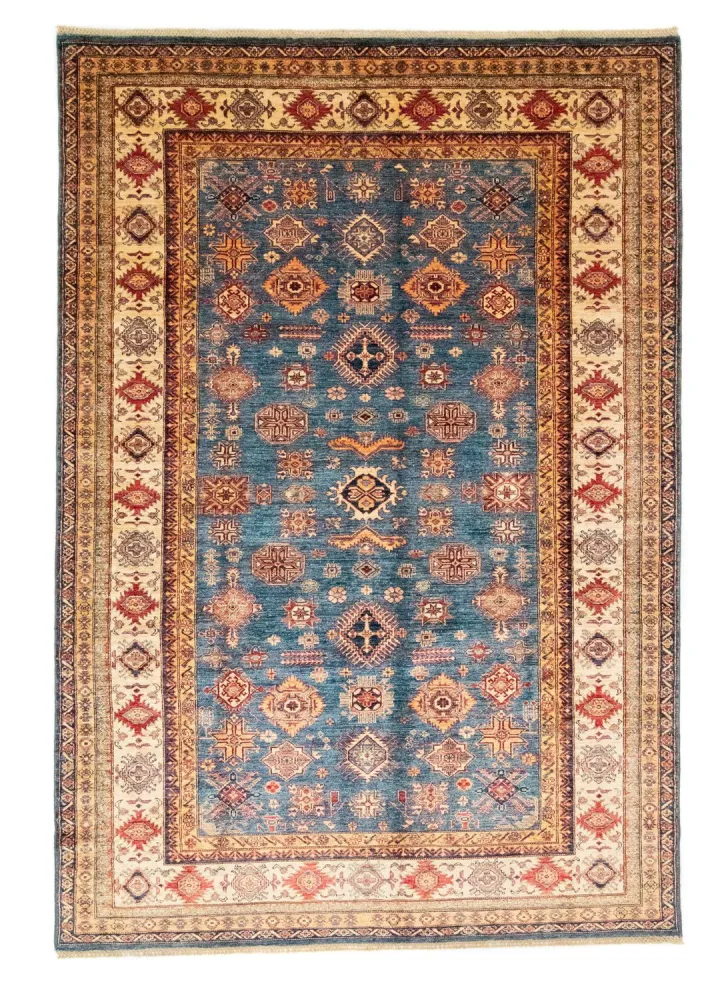 Ziegler Teppe - Kazak - 303 x 205 cm - blå
