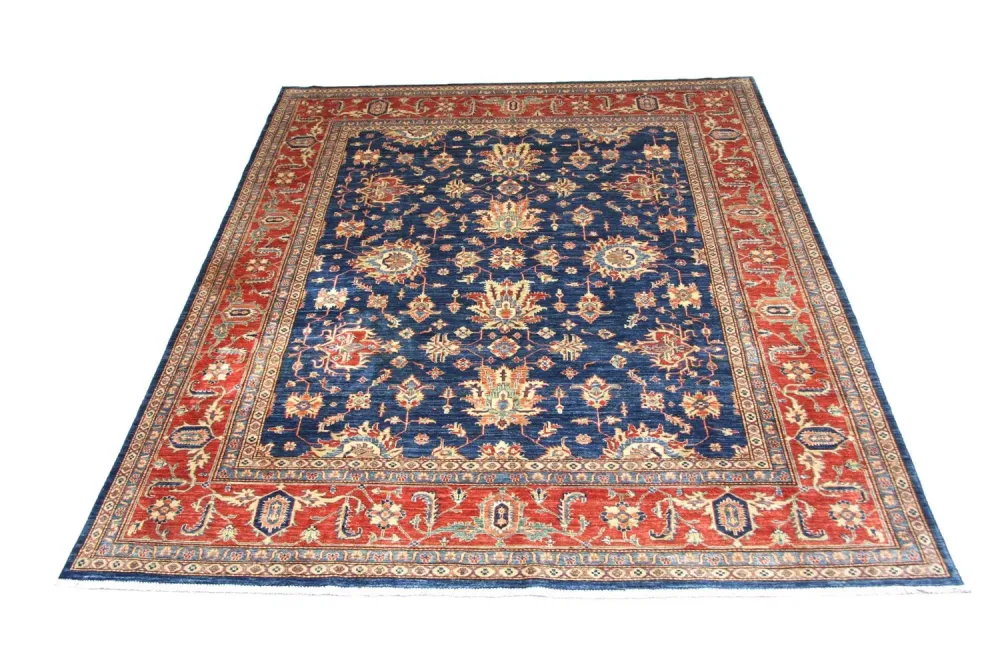 Ziegler Teppe - Kazak - 303 x 246 cm - blå