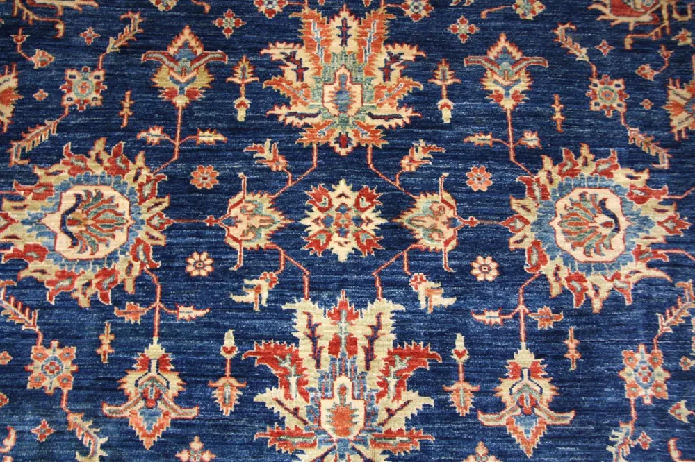 Ziegler Teppe - Kazak - 303 x 246 cm - blå