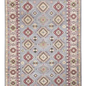 Ziegler Teppe - Kazak - 313 x 202 cm - lyseblå