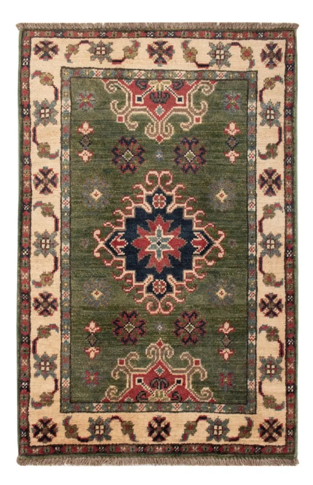 Ziegler Teppe - Kazak - 94 x 60 cm - grønn