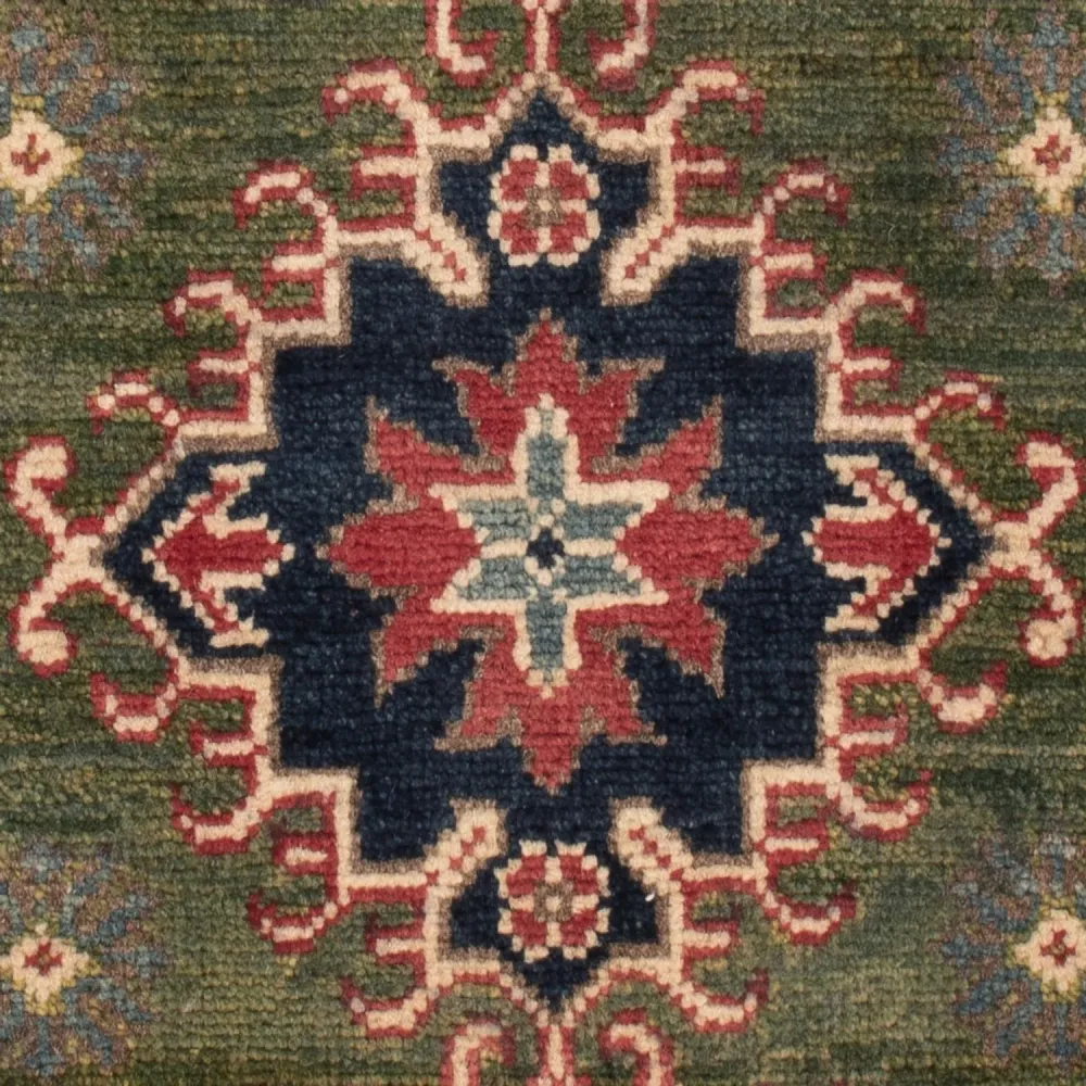Ziegler Teppe - Kazak - 94 x 60 cm - grønn