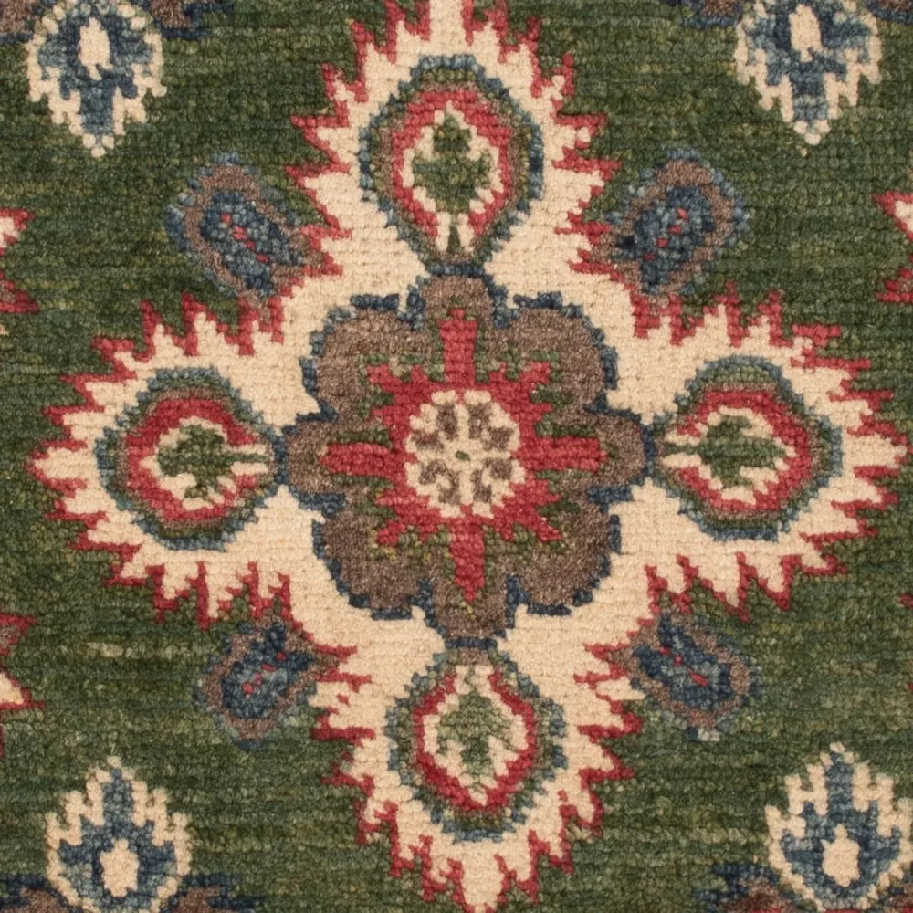 Ziegler Teppe - Kazak - 86 x 60 cm - grønn