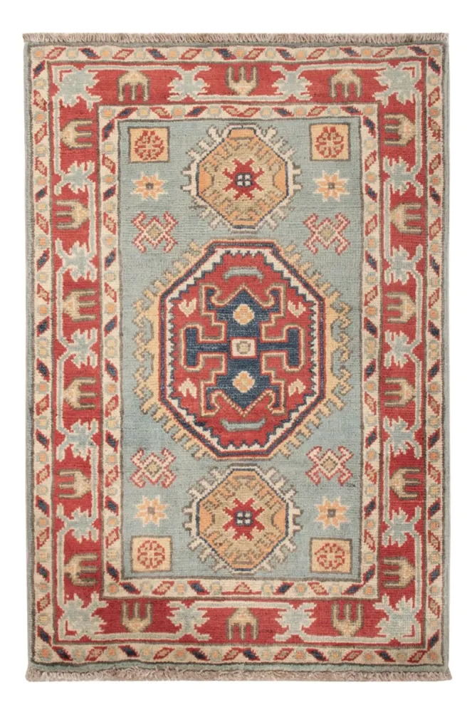 Ziegler Teppe - Kazak - 87 x 58 cm - lyseblå