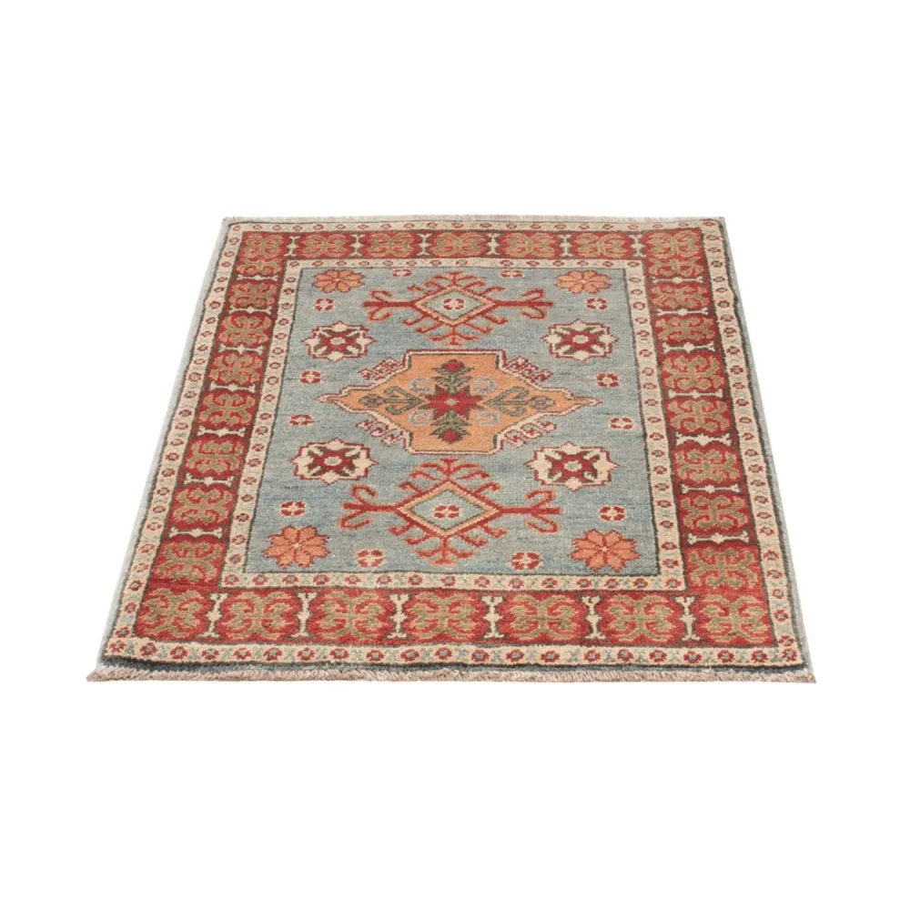 Ziegler Teppe - Kazak - 86 x 62 cm - lyseblå