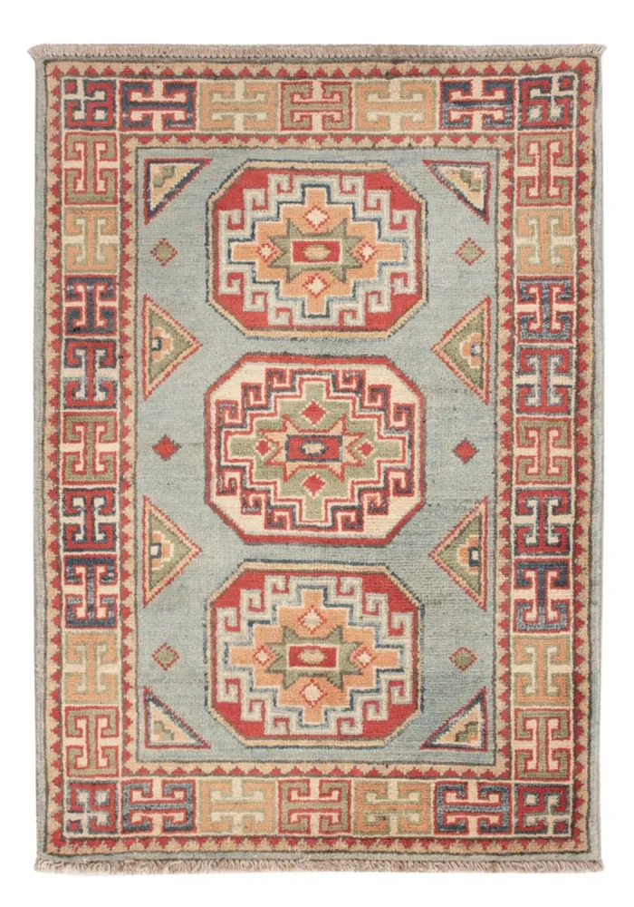 Ziegler Teppe - Kazak - 91 x 62 cm - lyseblå