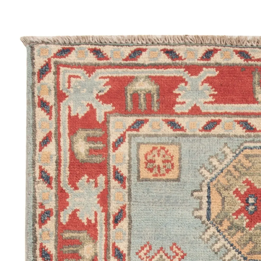 Ziegler Teppe - Kazak - 96 x 60 cm - lyseblå