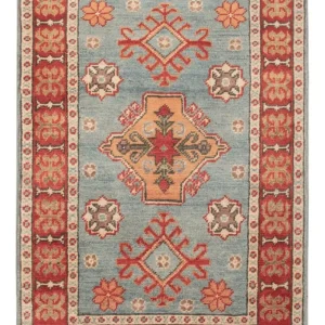 Ziegler Teppe - Kazak - 88 x 59 cm - lyseblå