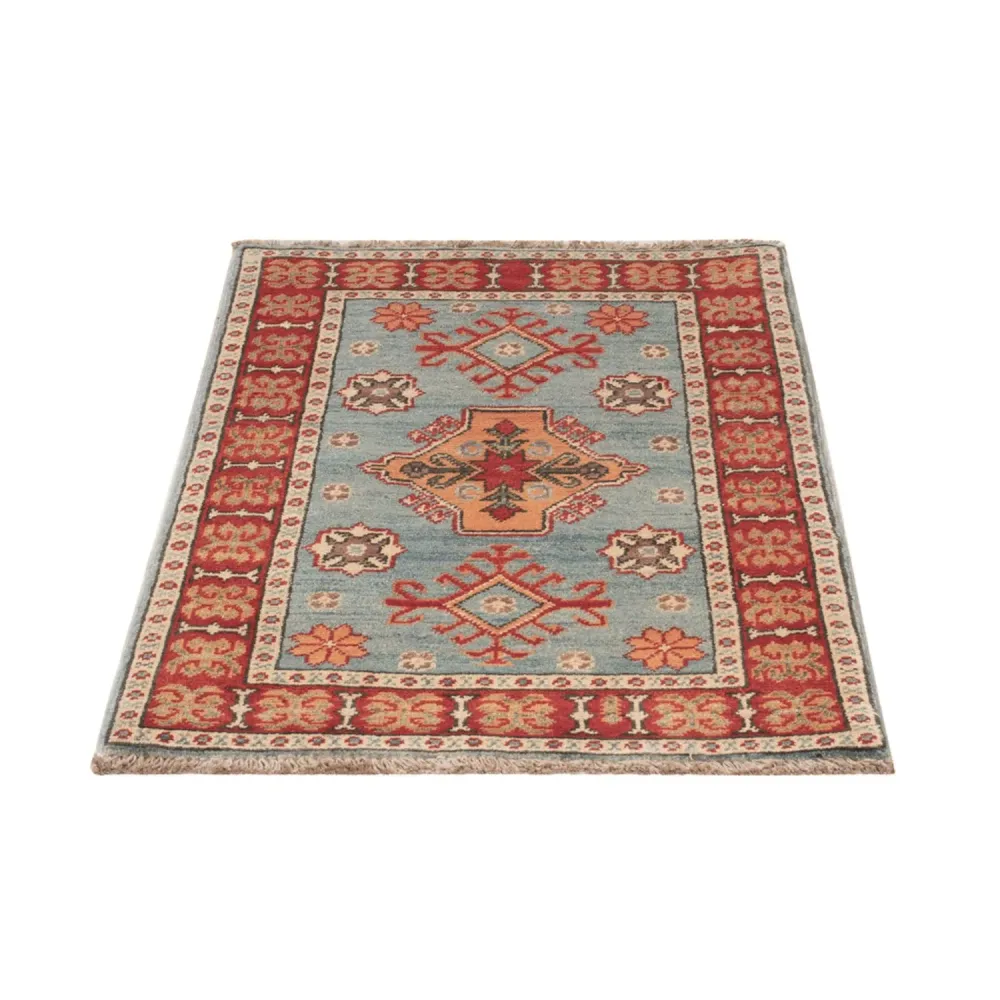 Ziegler Teppe - Kazak - 88 x 59 cm - lyseblå