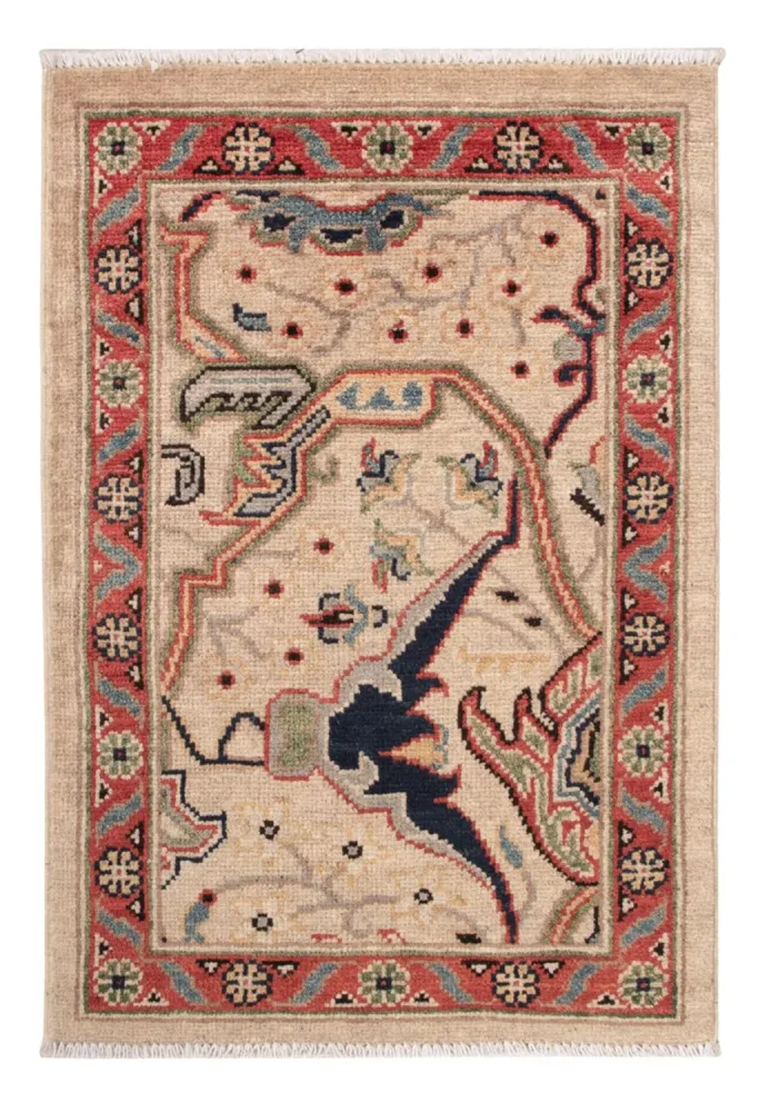 Ziegler Teppe - Kazak - 89 x 60 cm - mørk beige