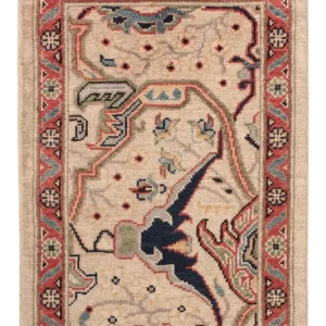 Ziegler Teppe - Kazak - 89 x 60 cm - mørk beige