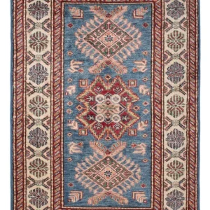 Ziegler Teppe - Kazak - Royal - 122 x 80 cm - blå