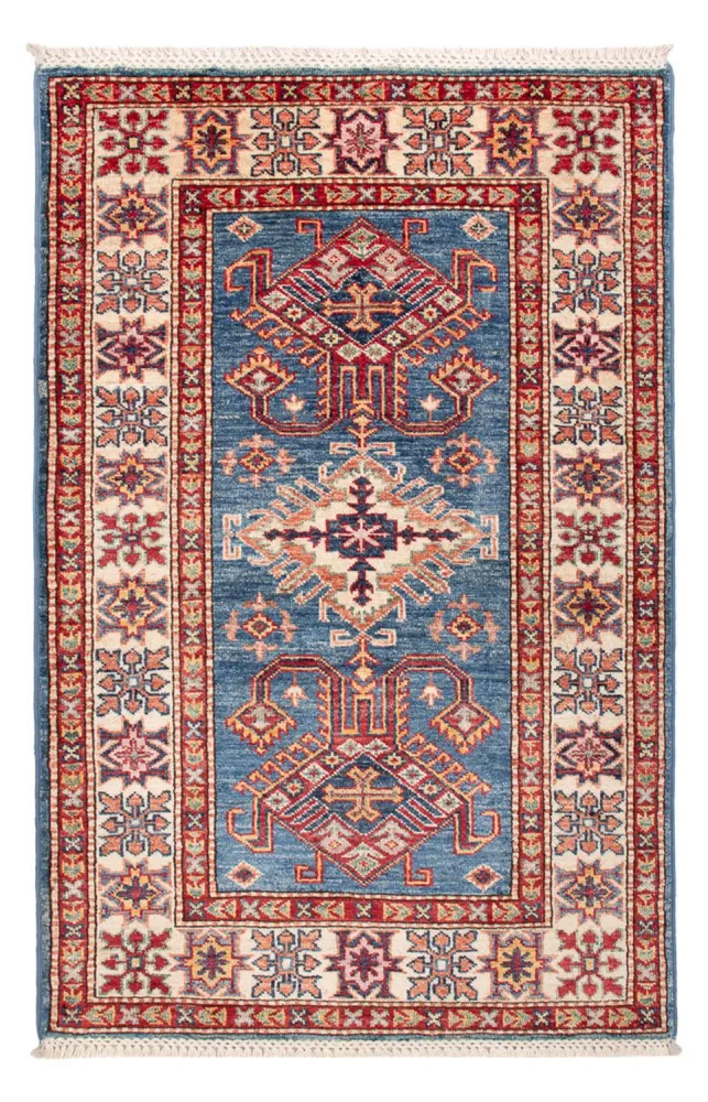 Ziegler Teppe - Kazak - Royal - 125 x 82 cm - blå