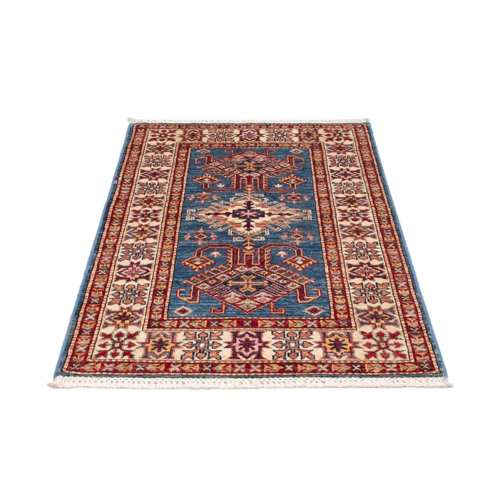 Ziegler Teppe - Kazak - Royal - 125 x 82 cm - blå