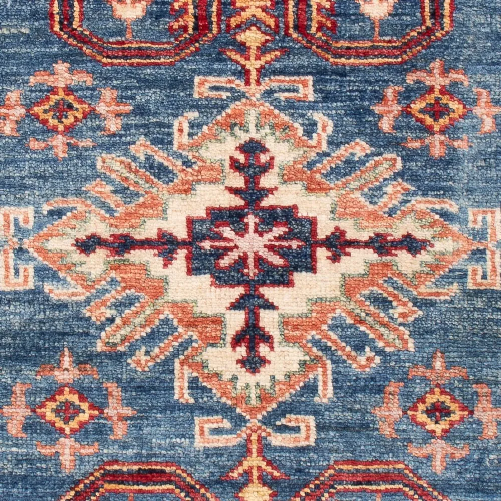 Ziegler Teppe - Kazak - Royal - 125 x 82 cm - blå