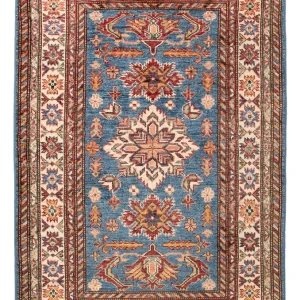 Ziegler Teppe - Kazak - Royal - 125 x 83 cm - blå