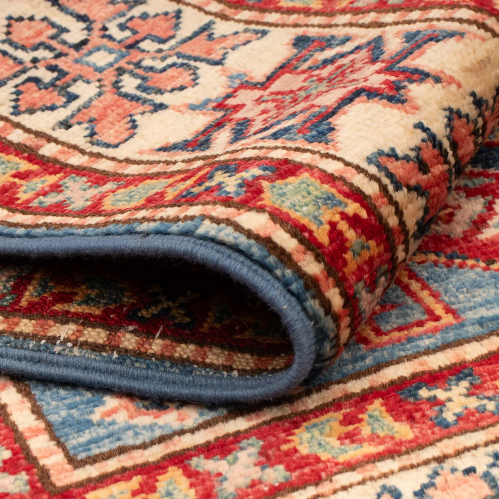 Ziegler Teppe - Kazak - Royal - 125 x 82 cm - blå