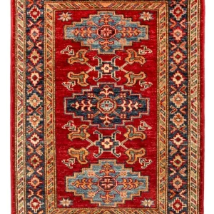 Ziegler Teppe - Kazak - Royal - 90 x 61 cm - rød