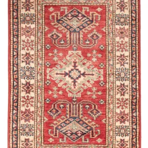 Ziegler Teppe - Kazak - Royal - 90 x 59 cm - rød