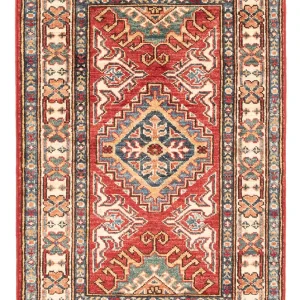 Ziegler Teppe - Kazak - Royal - 87 x 58 cm - rød