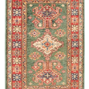 Ziegler Teppe - Kazak - Royal - 87 x 60 cm - grønn