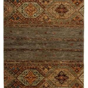 Ziegler Teppe - Moderne - 118 x 80 cm - mørk brun
