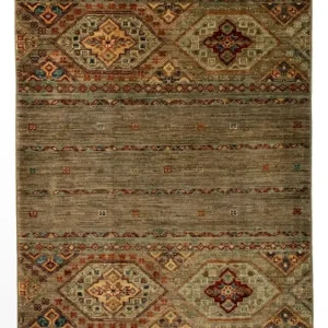 Ziegler Teppe - Moderne - 123 x 82 cm - mørk brun