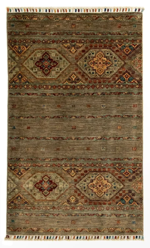 Ziegler Teppe - Moderne - 124 x 74 cm - mørk brun