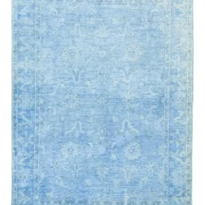 Ziegler Teppe - Moderne - 215 x 151 cm - lyseblå