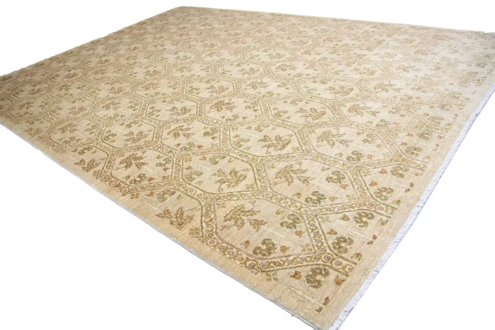 Ziegler Teppe - Moderne - 380 x 274 cm - beige