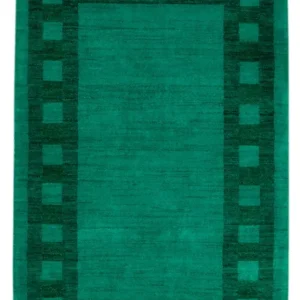 Ziegler Teppe - Moderne - Vintage / Farget - 125 x 79 cm - grønn