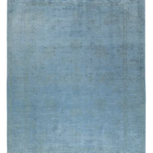 Ziegler Teppe - Moderne - Vintage / Farget - 231 x 169 cm - havblå